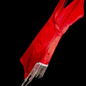 Fashion Nova - Augustine Satin Mini Dress - RED